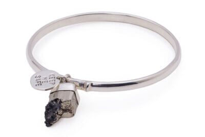 Pyrite 'Keep Me Safe' Bangle