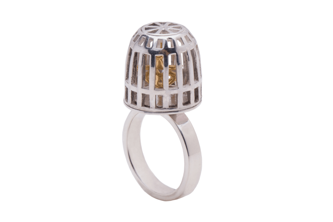 Haywire Jewellery - Bird Cage Ring