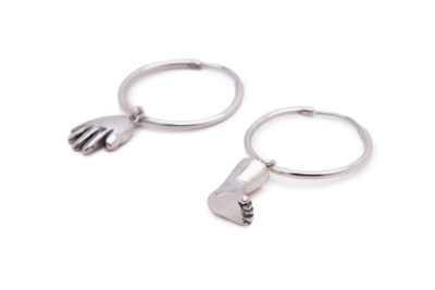 Haywire Jewellery - Doll Parts Hoop Earrings