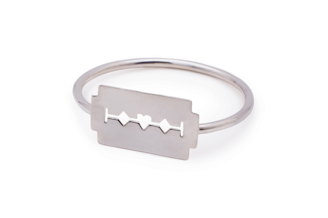 Haywire Jewellery - Razor Blade Bangle Bracelet