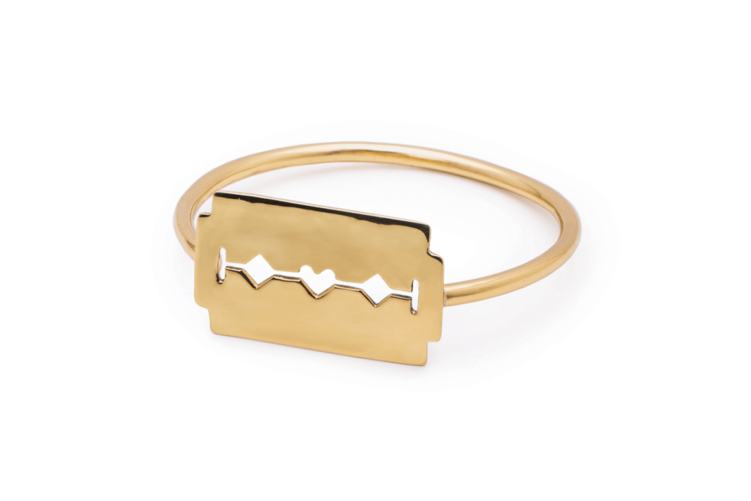 Haywire Jewellery - Razor Blade Bangle Bracelet