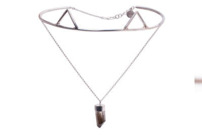 Haywire Jewellery - Smoky Quartz Kitty Necklace
